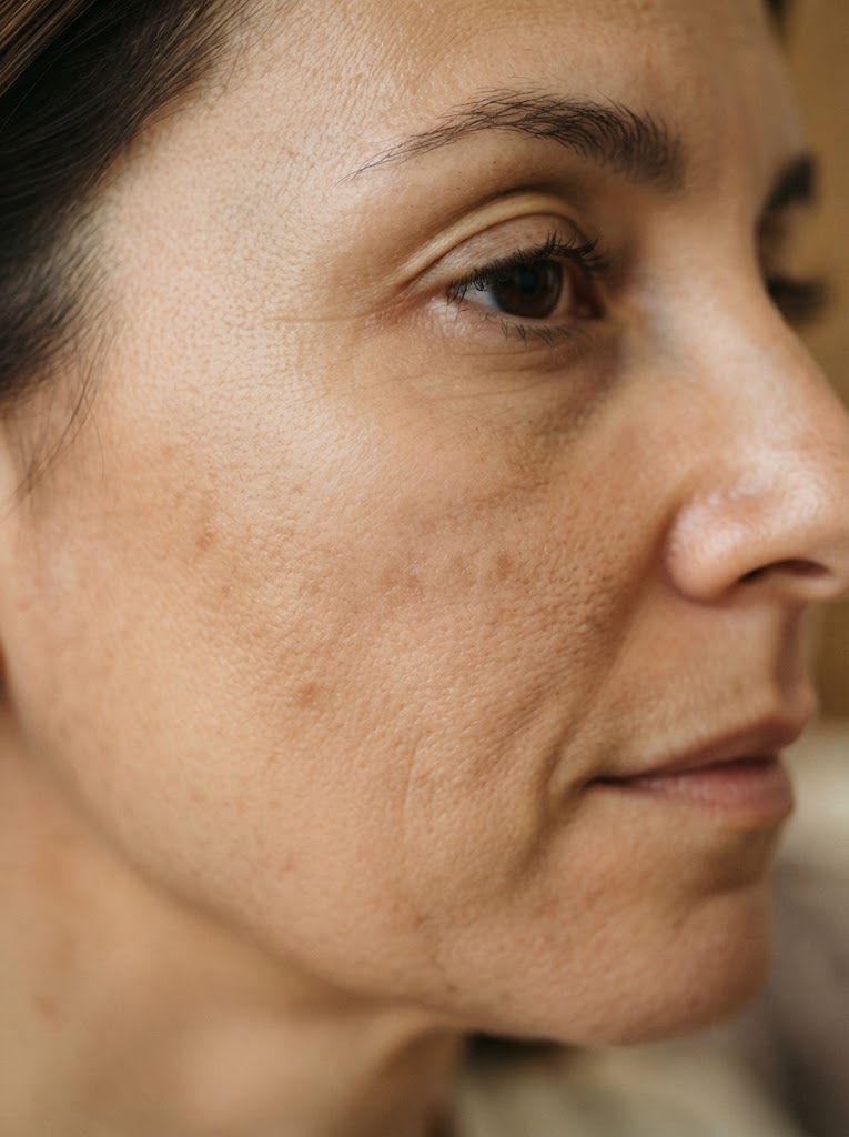 Antes del tratamiento Dermapen (microneedling) en Clínica Eleya