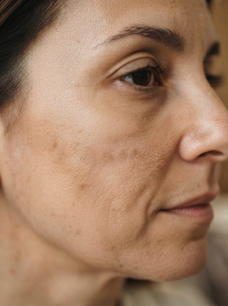 Después del tratamiento Dermapen (microneedling) en Clínica Eleya