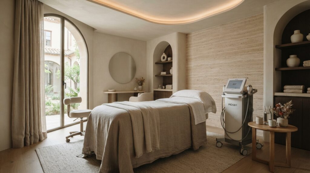 Radiofrecuencia Indiba facial · Clínica Eleya