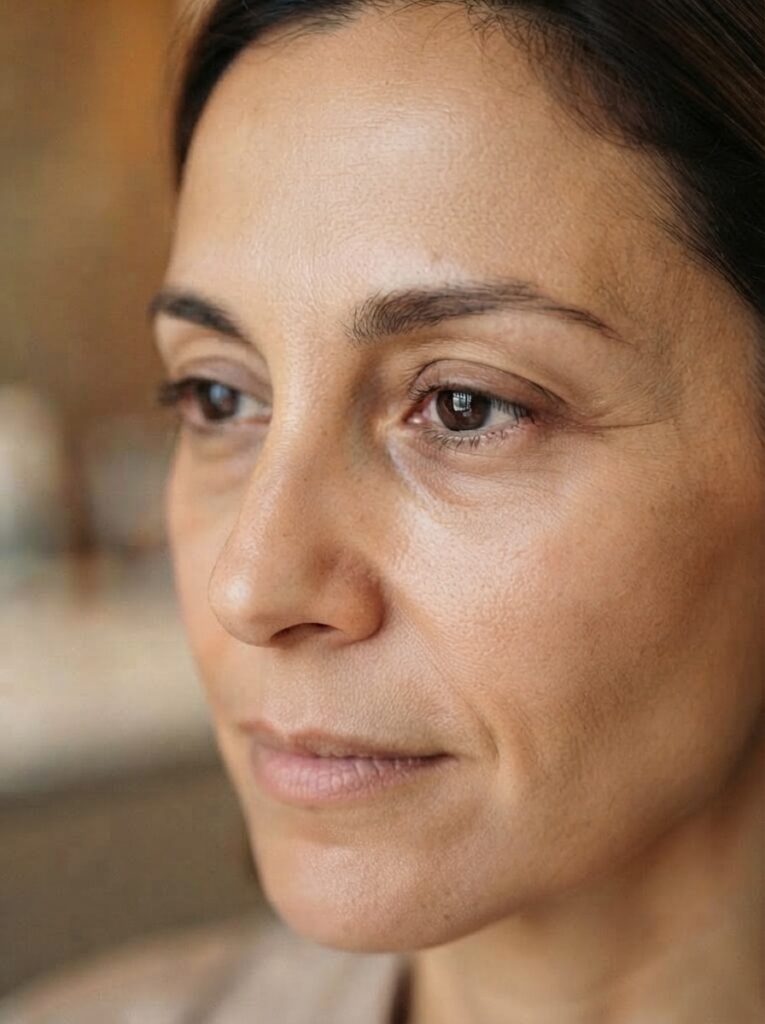 Después del tratamiento Natura Bissé 3D Collagen (R)Evolution en Clínica Eleya