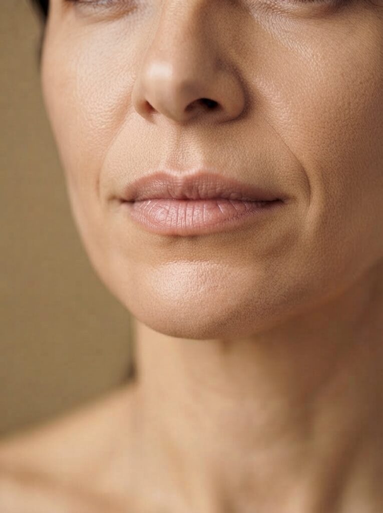 Después del tratamiento Perfilado e hidratación de labios en Clínica Eleya